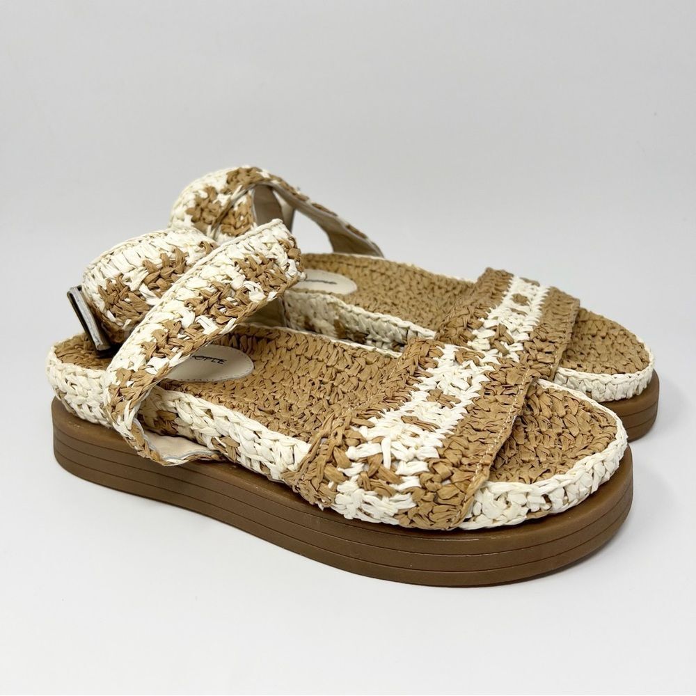 Free People Roma Raffia Sandal NEW! - Picture 3 of 7